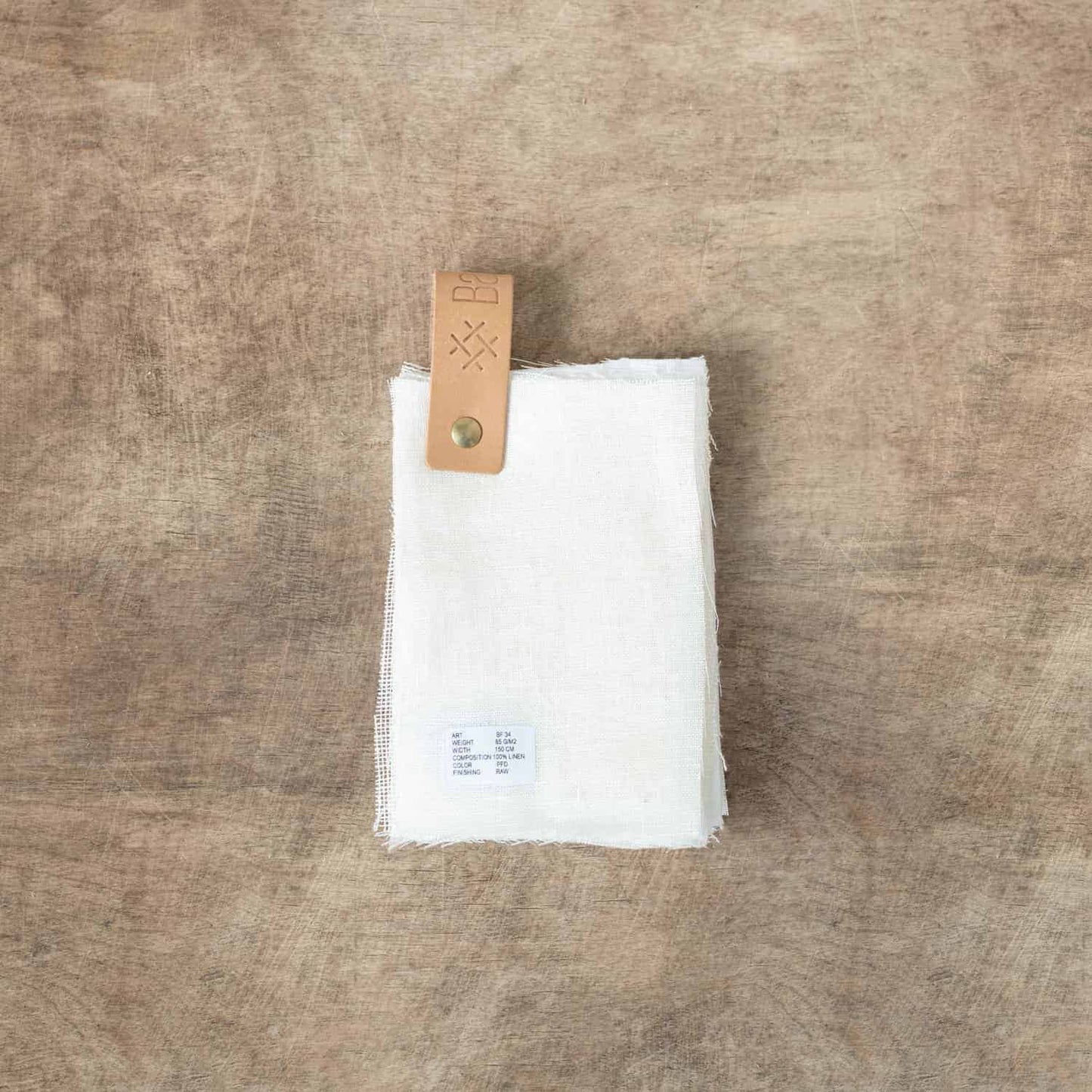 White Linen Fabrics Sample Book