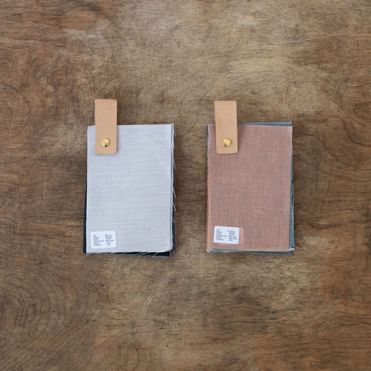 Dyed Linen Fabrics Sample Book